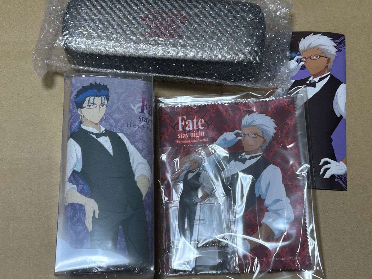 Fate/stay night UBW HF 執事眼鏡 コラボメガネ アーチャー ランサー