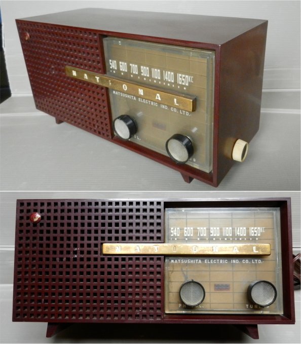 Yahoo!オークション - 昭和レトロ ナショナル National 真空管ラジオ