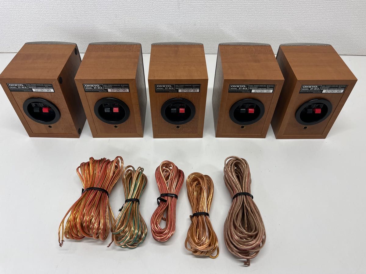 ONKYO オンキヨー ホームシアター スピーカー ST-M1A 5台セット｜Yahoo