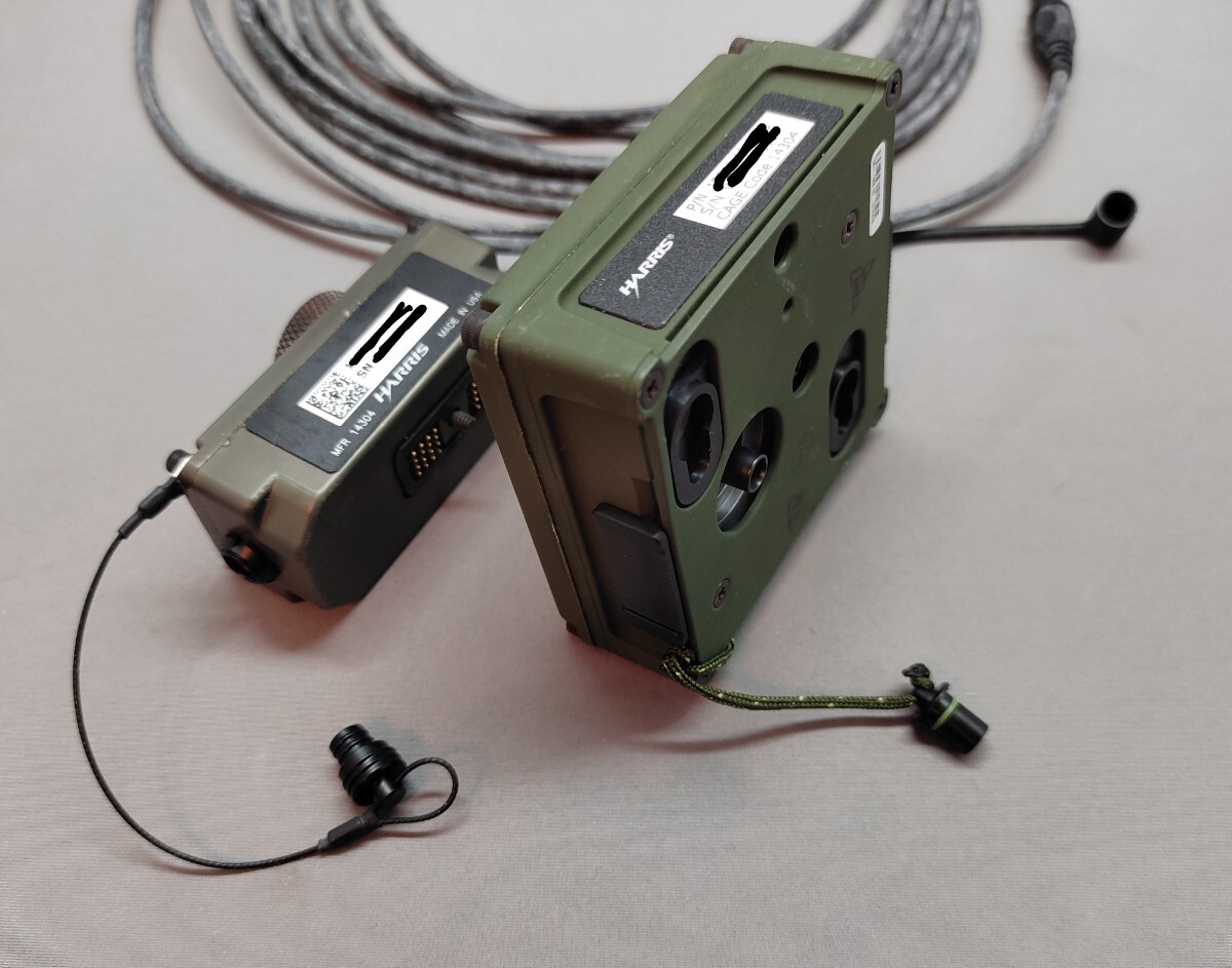 米軍 実物 HARRIS REMOTE CONTROL UNIT 送料無料 ② 米軍 実物 HARRIS