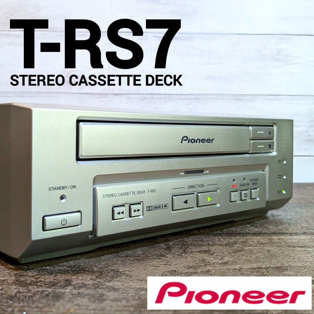 美品】Pioneer ステレオカセットデッキ T-RS7｜Yahoo!フリマ（旧PayPay