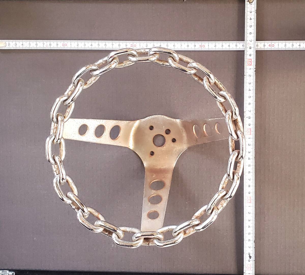 Yahoo!オークション - 当時物 旧車 小径 インパラ チェーンステアリン