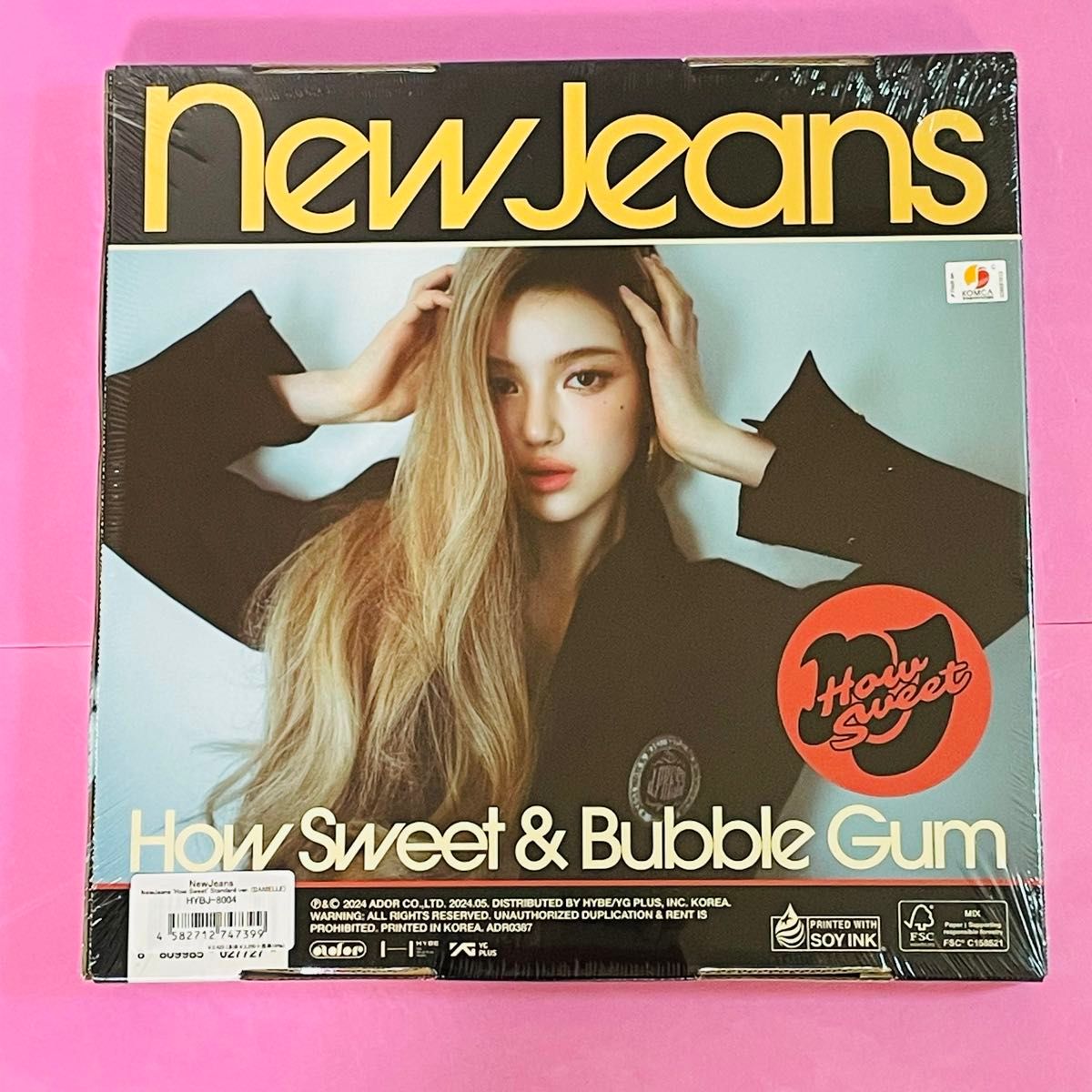 NEWJEANS CD ダニエルver 新品未開封 HOTSWEET｜Yahoo!フリマ（旧