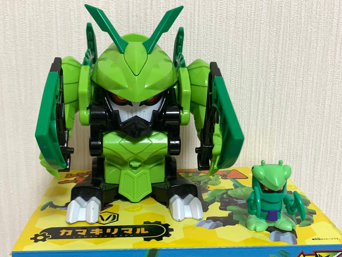 BANDAI バンダイ ムシ忍 カラクリメカ カブトブショー クワガブジン