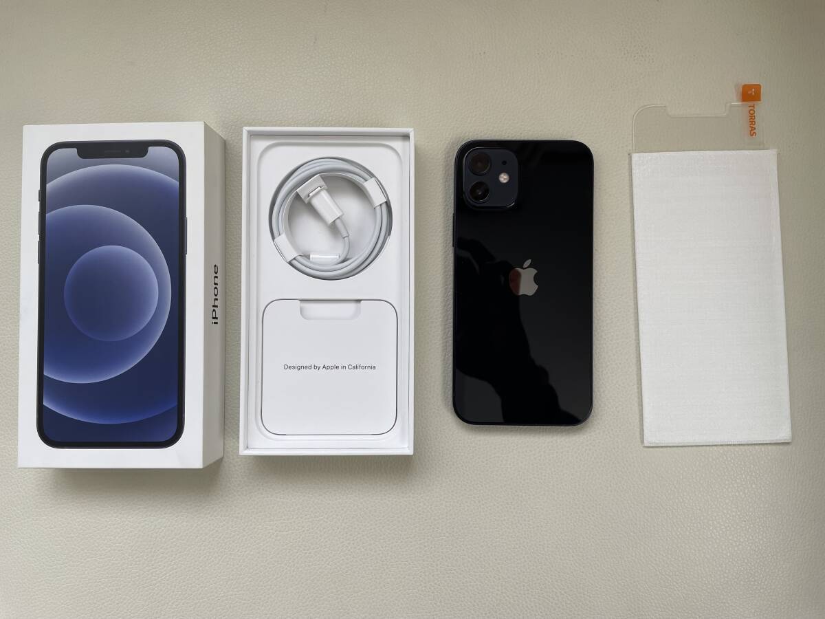 iPhone 12 64GB ブラック au SIMロック解除済 【公式通販】
