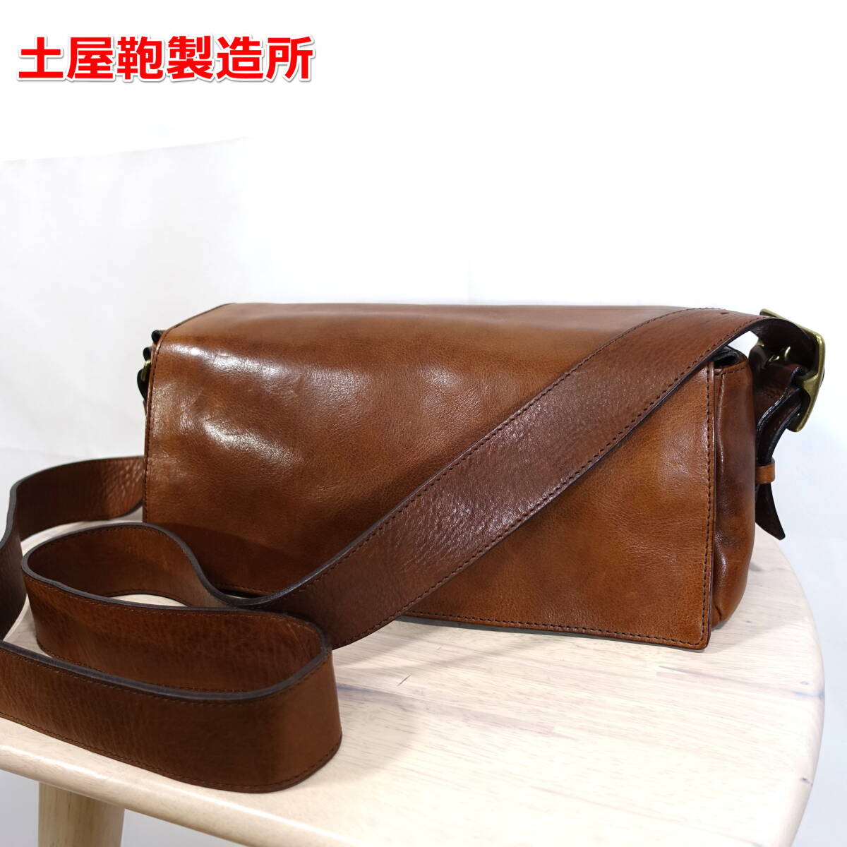 良品】土屋鞄製造所 ガジェット ツールBOXショルダー GADGET 茶｜Yahoo