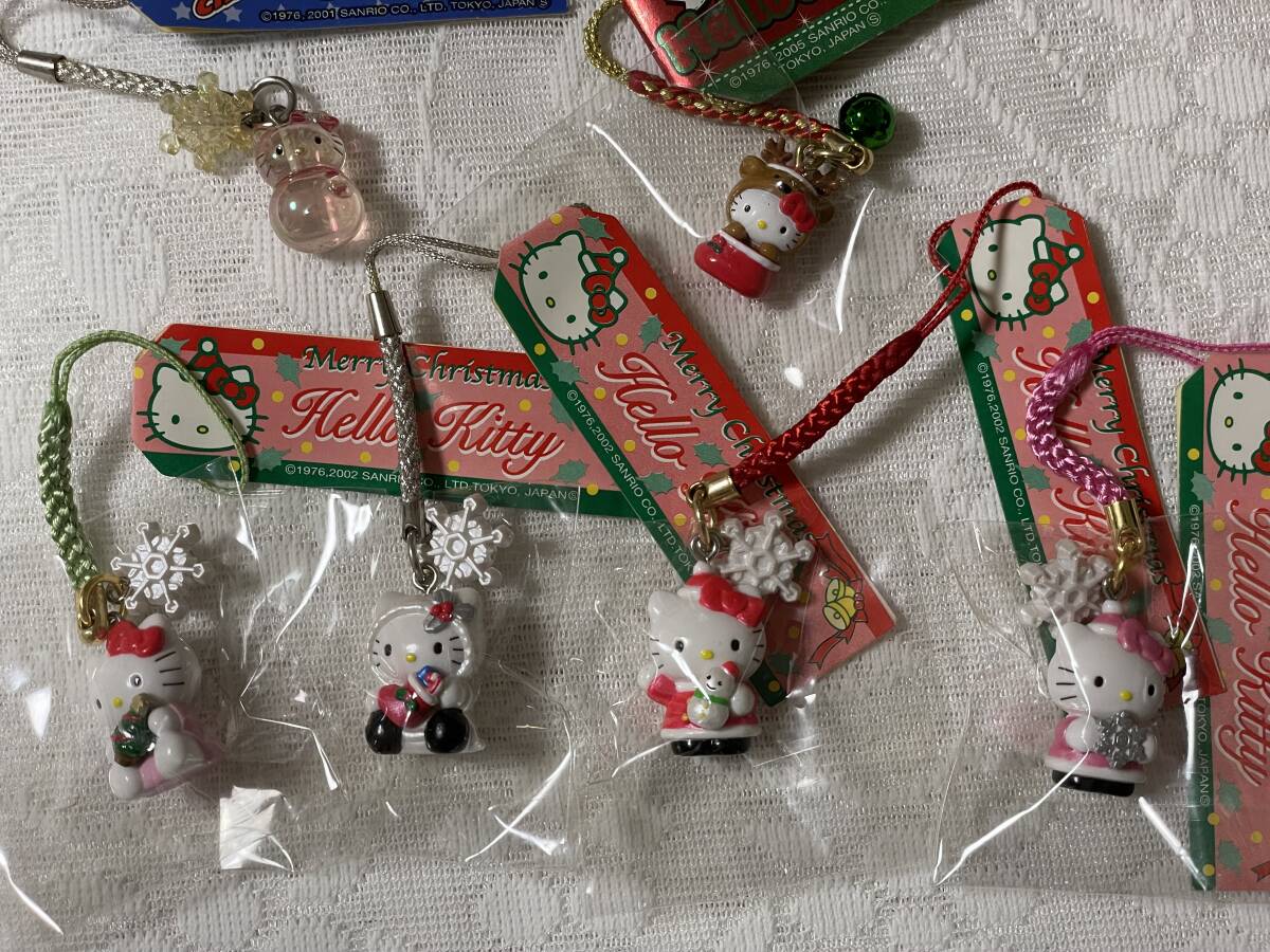 Yahoo!オークション - ハローキティ根付け クリスマス限定キティ 6種類