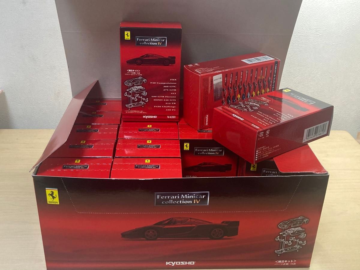 未開封 京商 1/64 フェラーリ ミニカー コレクション 4 (20個入