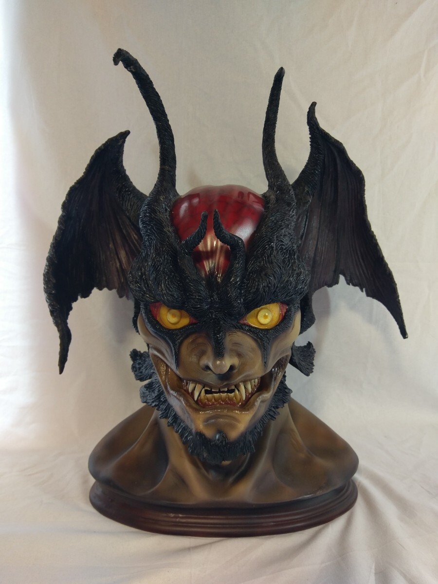 Yahoo!オークション - デビルマンヘッド モビーディックスタチューフィ