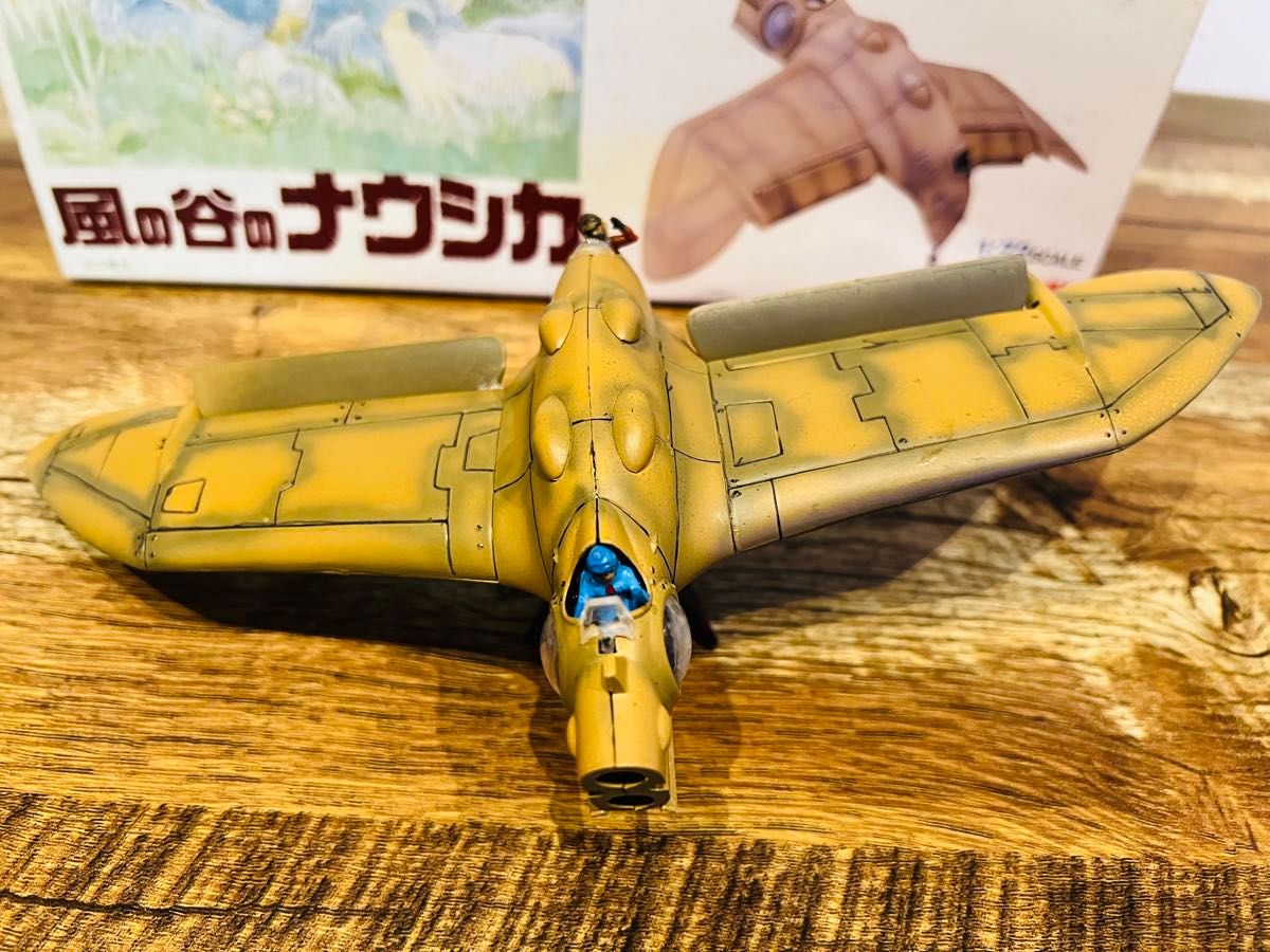 風の谷のナウシカ ガンシップ プラモデル 完成品 1/72 ツクバホビー