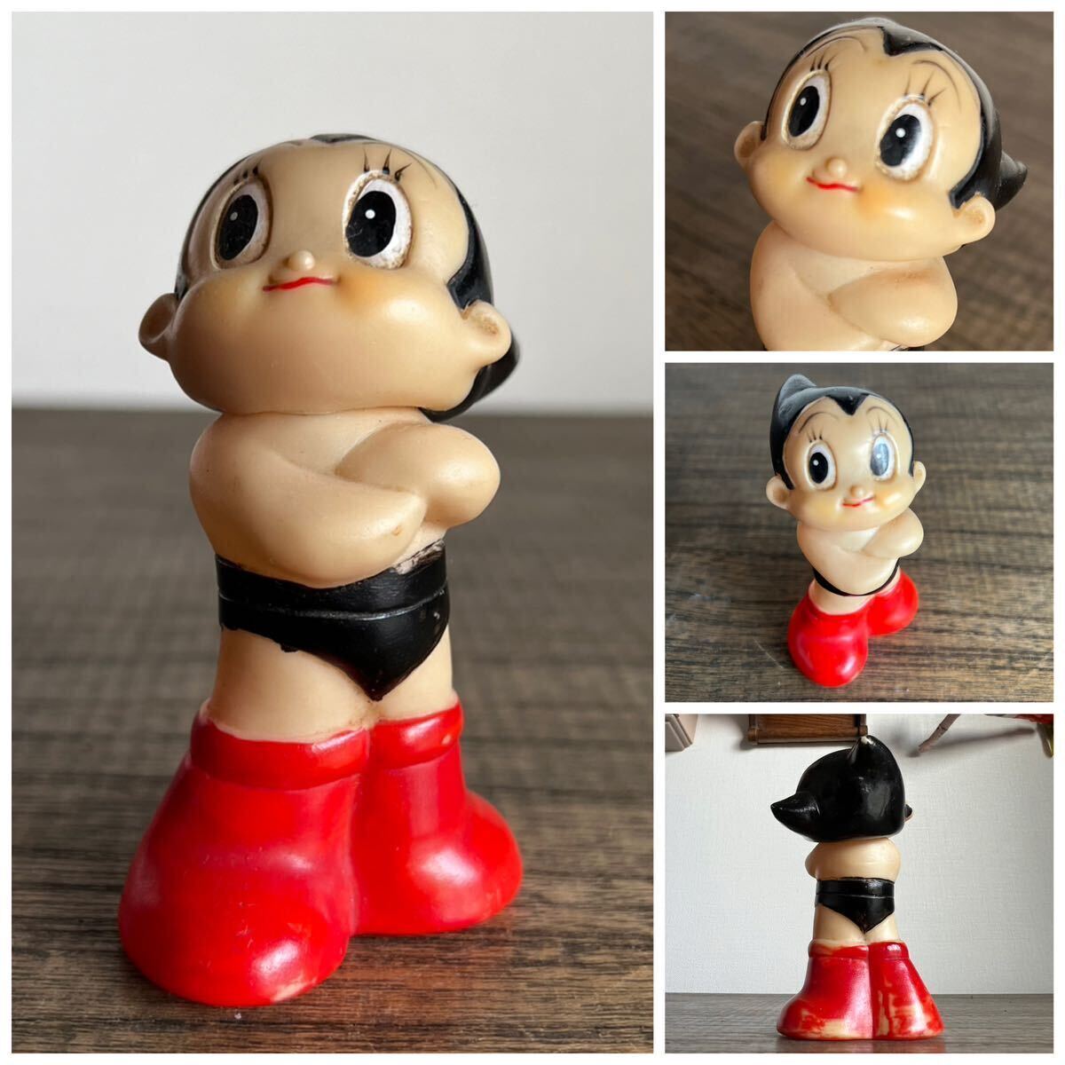 Yahoo!オークション - 当時物 浅草玩具 鉄腕アトム ソフビ 検 モダンプ