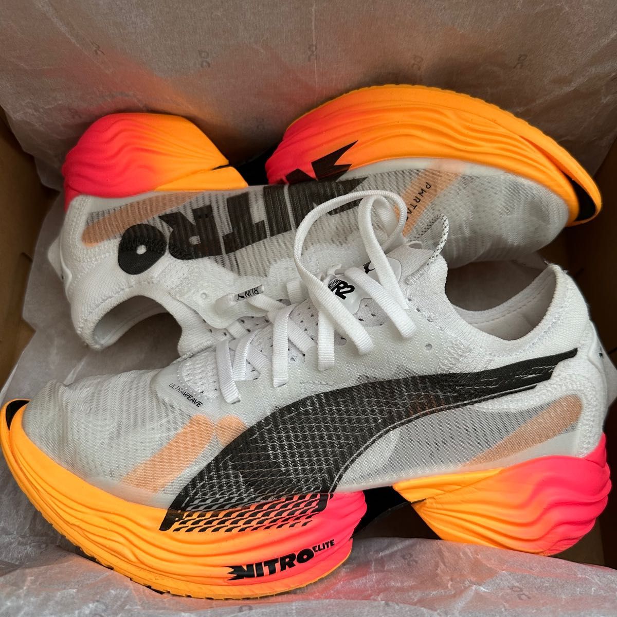 新品同様 プーマ(PUMA)ファストアールニトロエリート2/プロトproto