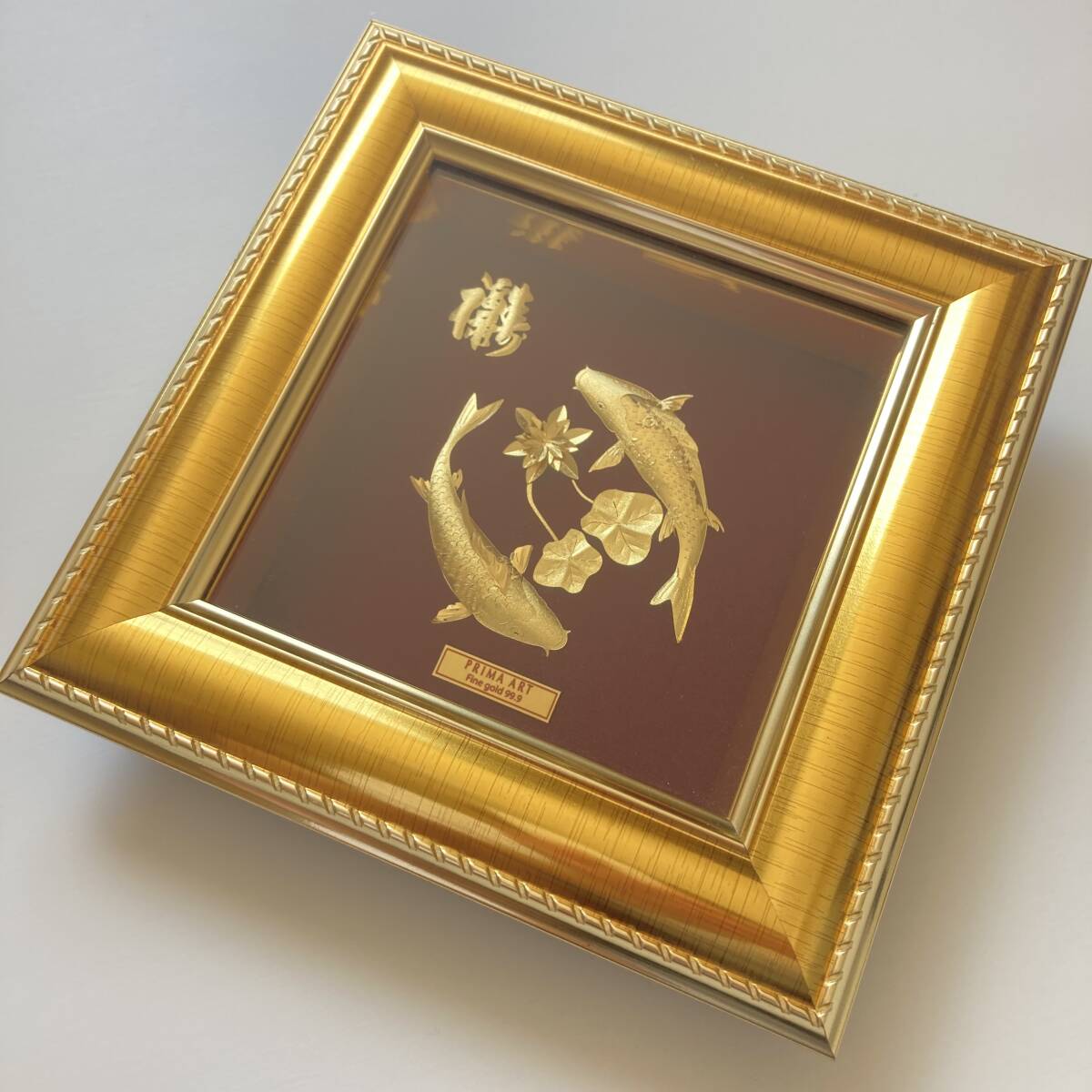 Yahoo!オークション - 金細工 PRIMA ART Fine gold 99.9 置物 アート