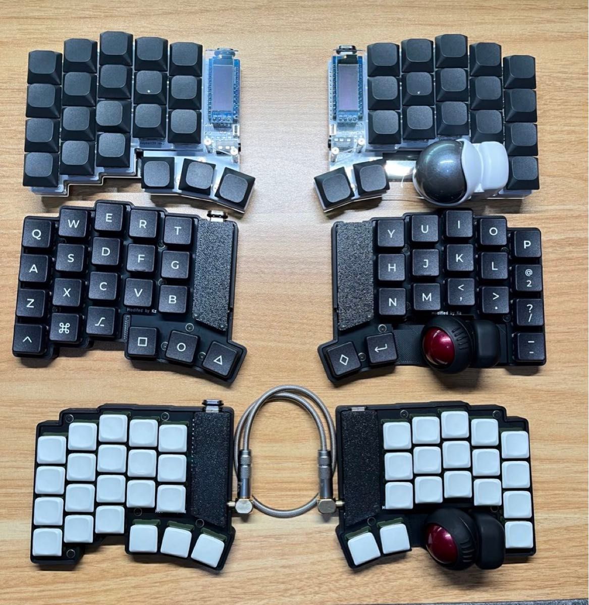 限定品 LP版Keyball39 シルバーとブラックケース付き｜Yahoo!フリマ