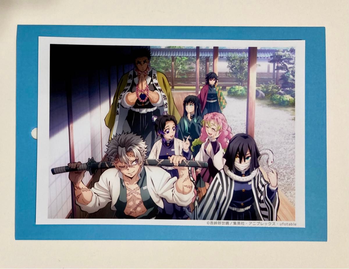 鬼滅の刃 柱稽古編 OP ランダム ブロマイドくじ 1枚 リアルタイム