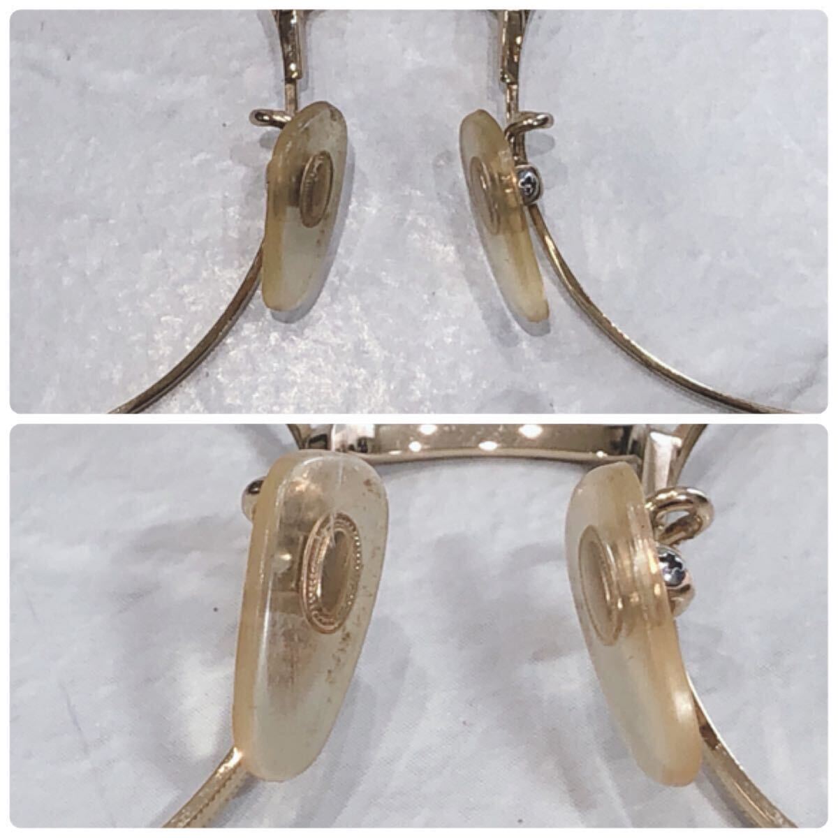 美品 MELROSE メルローズ メガネフレーム フレームのみ 眼鏡 メガネ