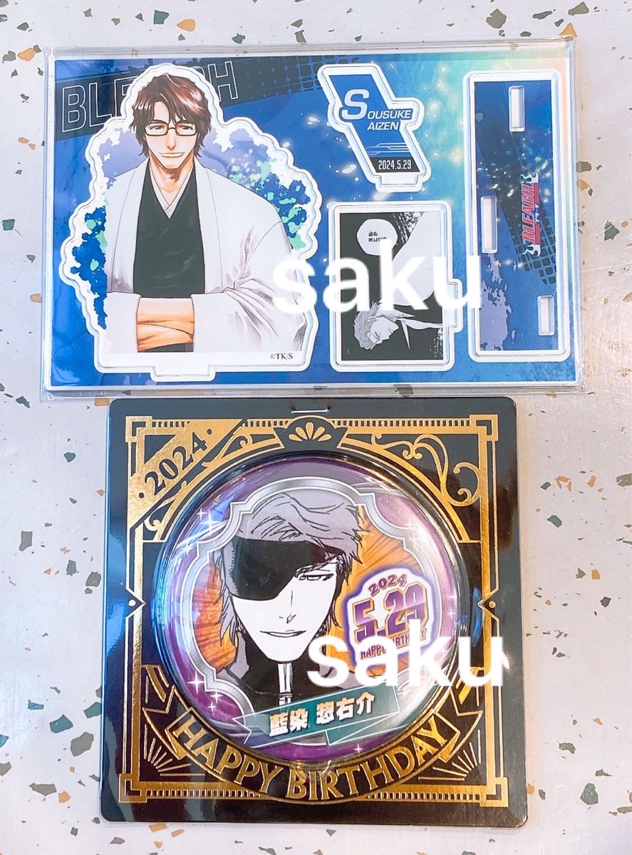 BLEACH 藍染惣右介 缶バッジ ジャンプ展 コレクション 少年ジャンプ