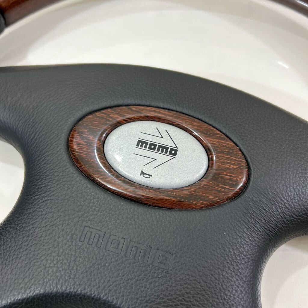 MOMOステアリング ウッド リーガル レザーウッドステアリング レザー