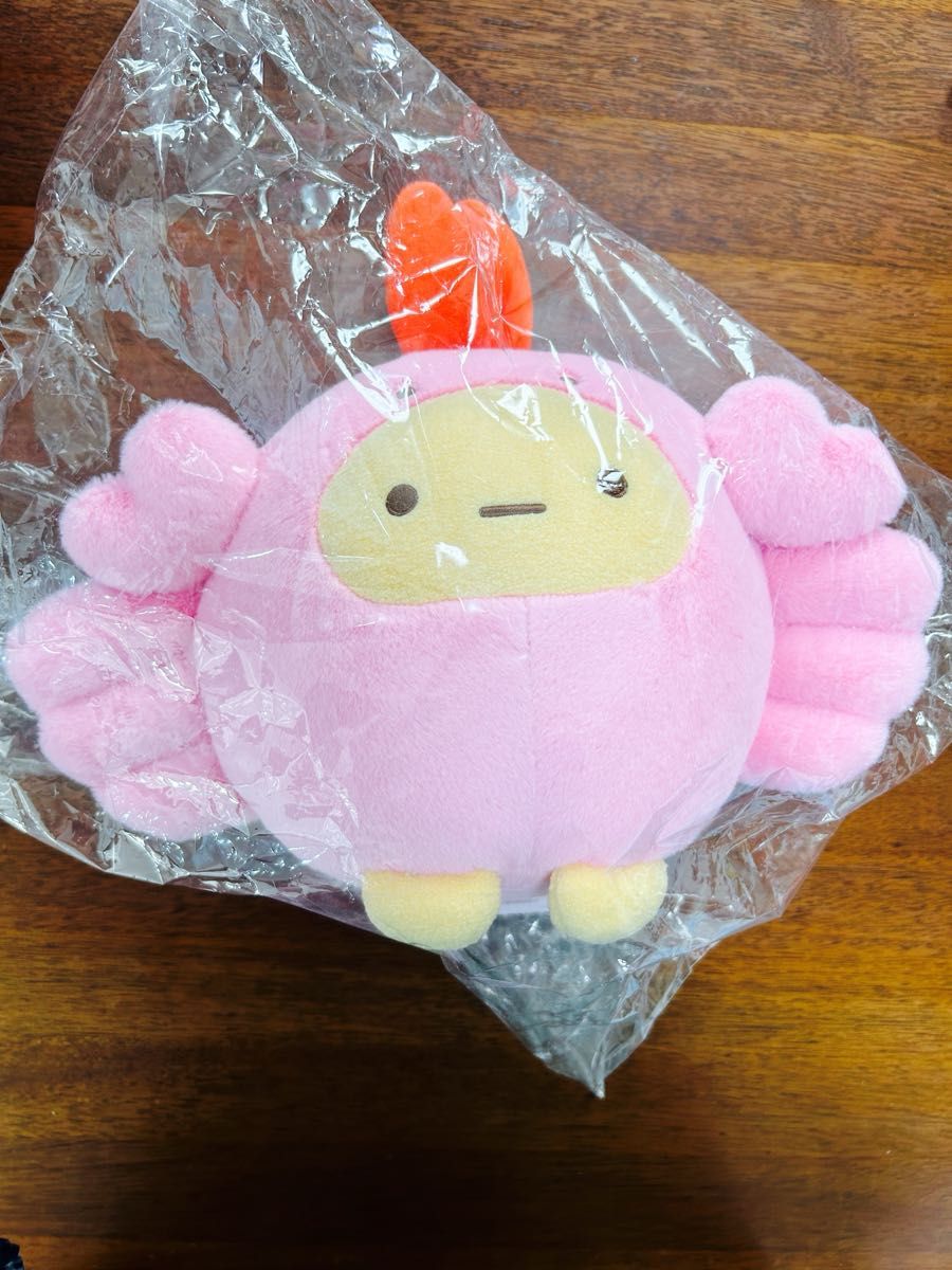 すみっコぐらし 水族館限定 ふんわりぬいぐるみ えびふらいのしっぽ