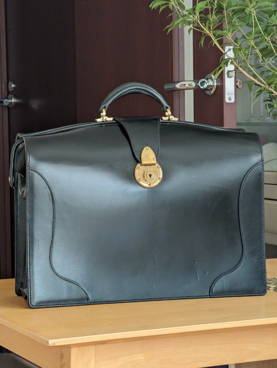 万双 三つマチ ダレスバッグ 旧レザー仕様｜Yahoo!フリマ（旧PayPay