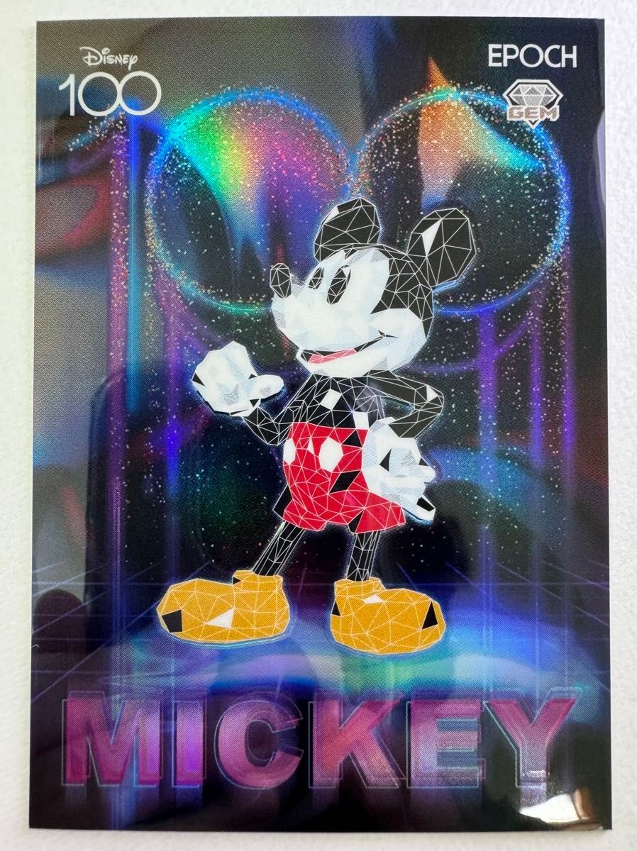 エポックEPOCH ディズニー100 世界で10枚 シリアルミッキー GEM｜Yahoo
