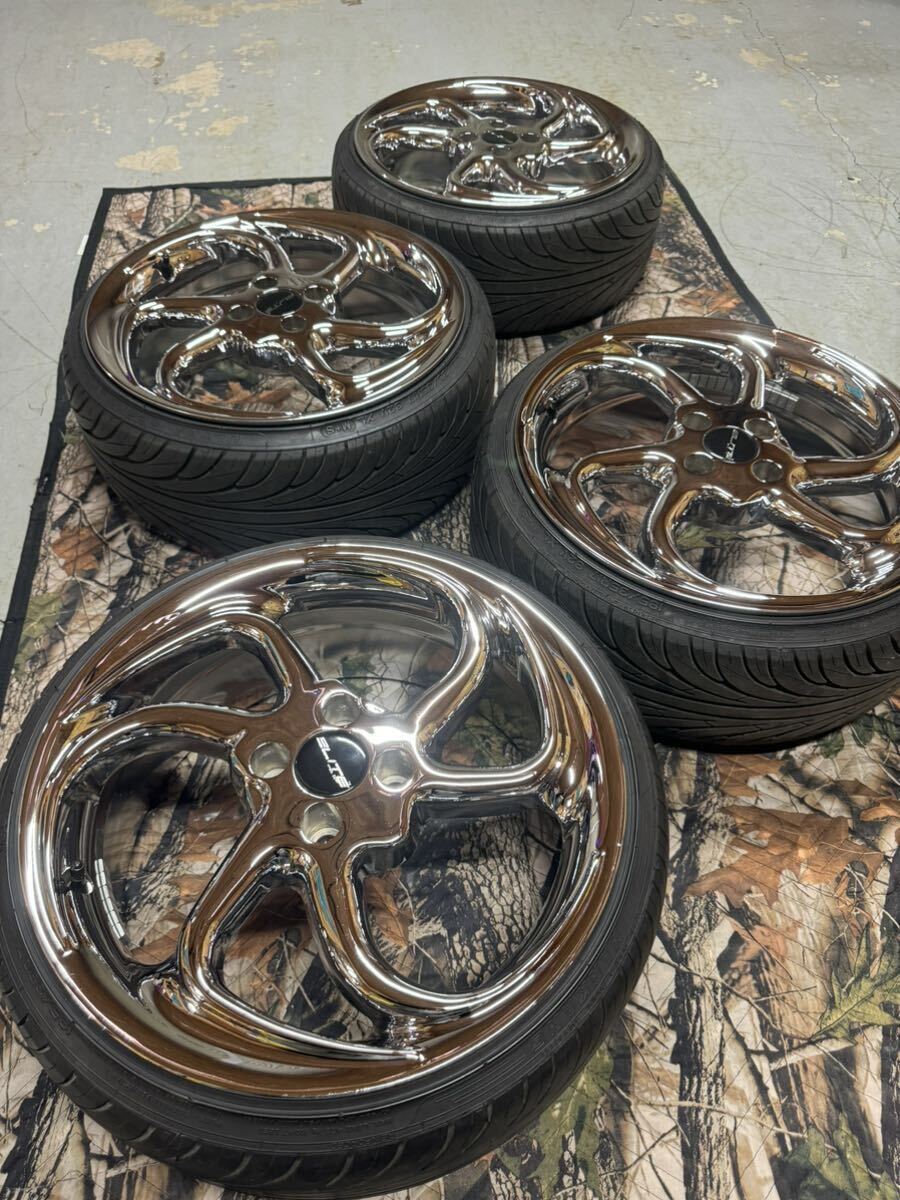 激レア!! 未開封品 エリートスコーピオン 13×5J+48 100-4H 4本 激レア