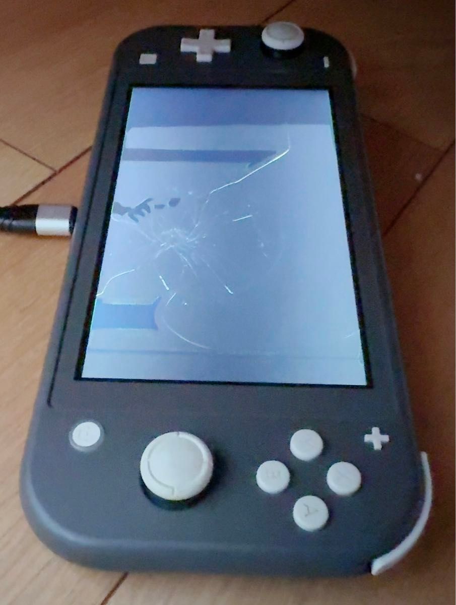 Nintendo Switch Lite グレー ジャンク 液晶割れ 任天堂｜Yahoo!フリマ