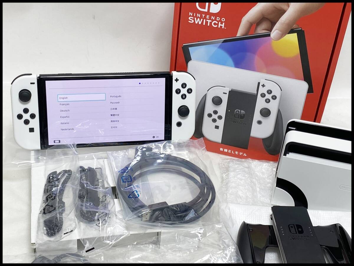 Yahoo!オークション - 美品 ニンテンドースイッチ 有機ELモデル ホワイ