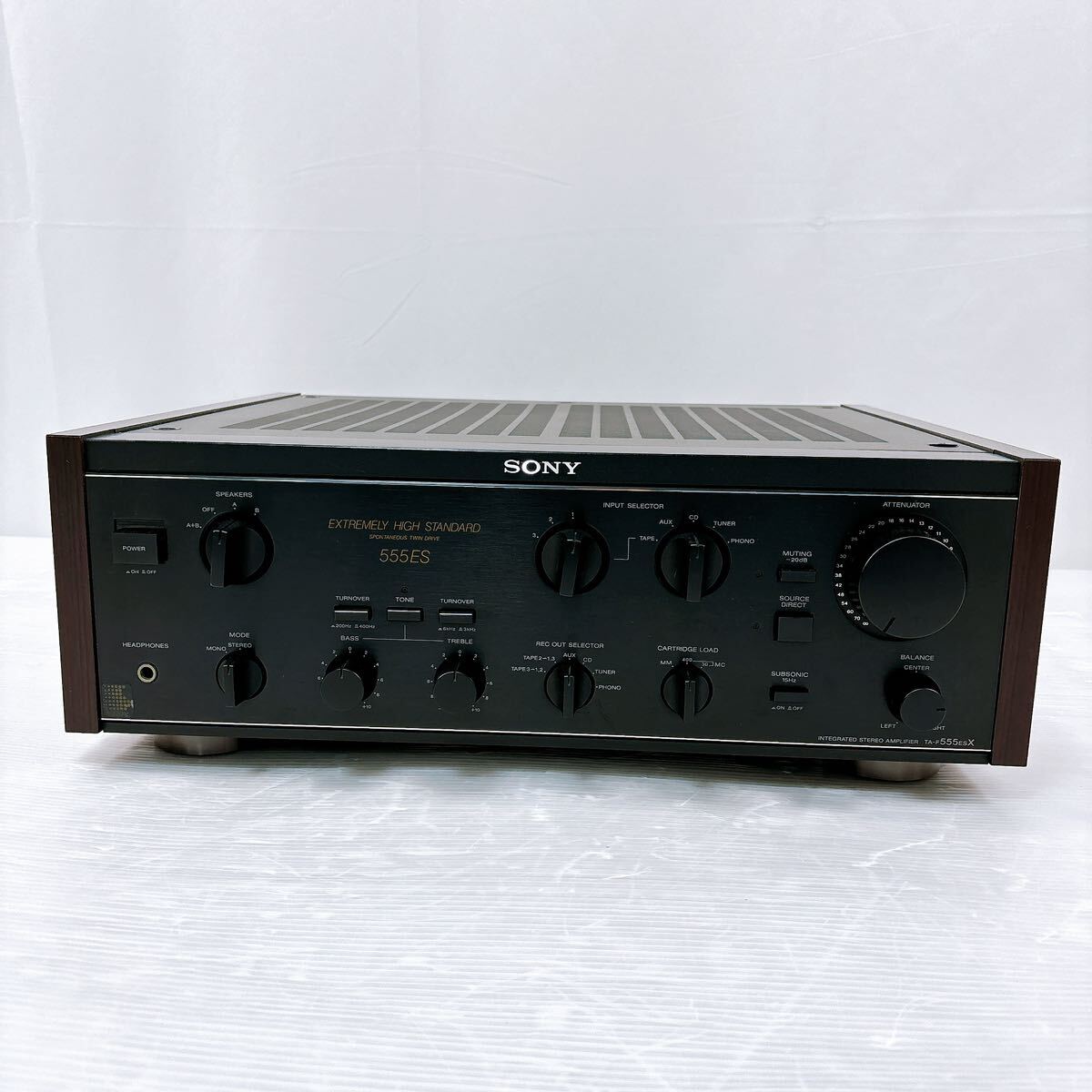 Yahoo!オークション - 【極美品】SONY ソニー プリメインアンプ TA-F55