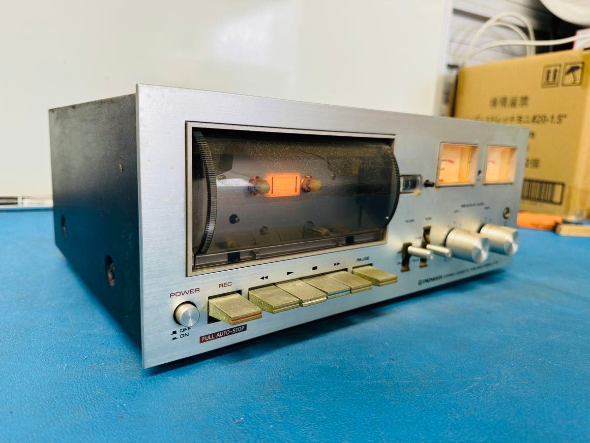 希少品 昭和レトロ pioneerパイオニア ステレオカセットデッキ CT-2