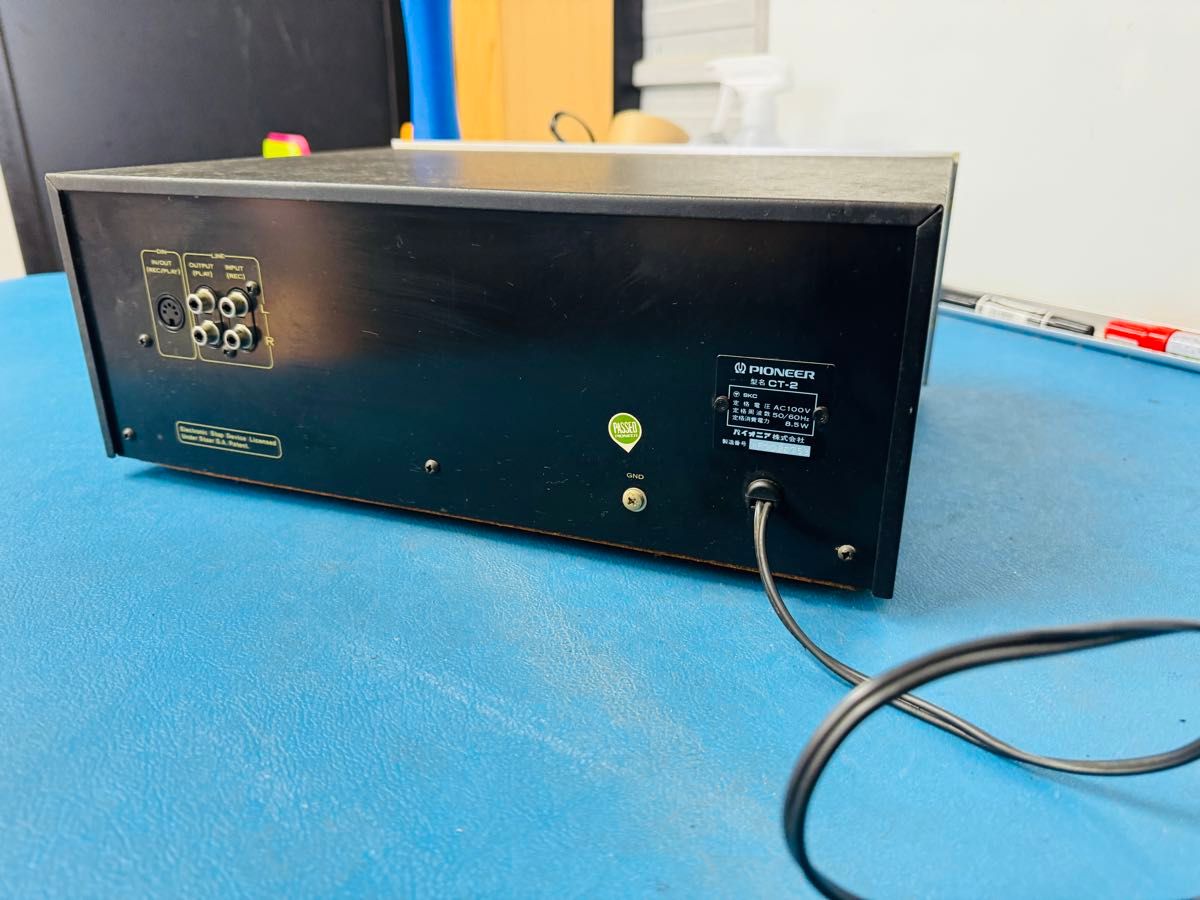 希少品 昭和レトロ pioneerパイオニア ステレオカセットデッキ CT-2