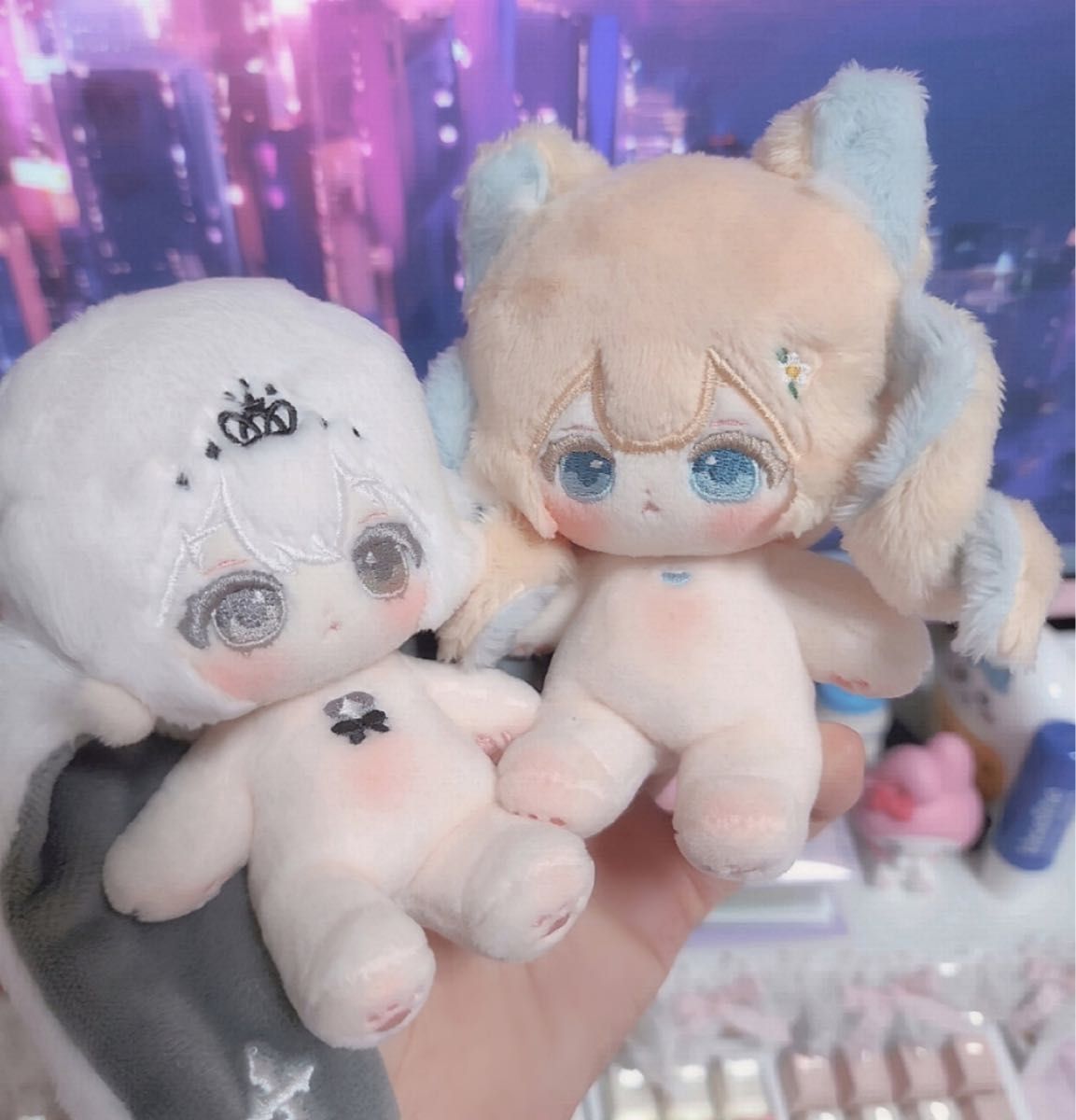 無属性 ぬいぐるみ 棉花娃娃 着せ替えぬいぐるみ 10cm｜Yahoo!フリマ