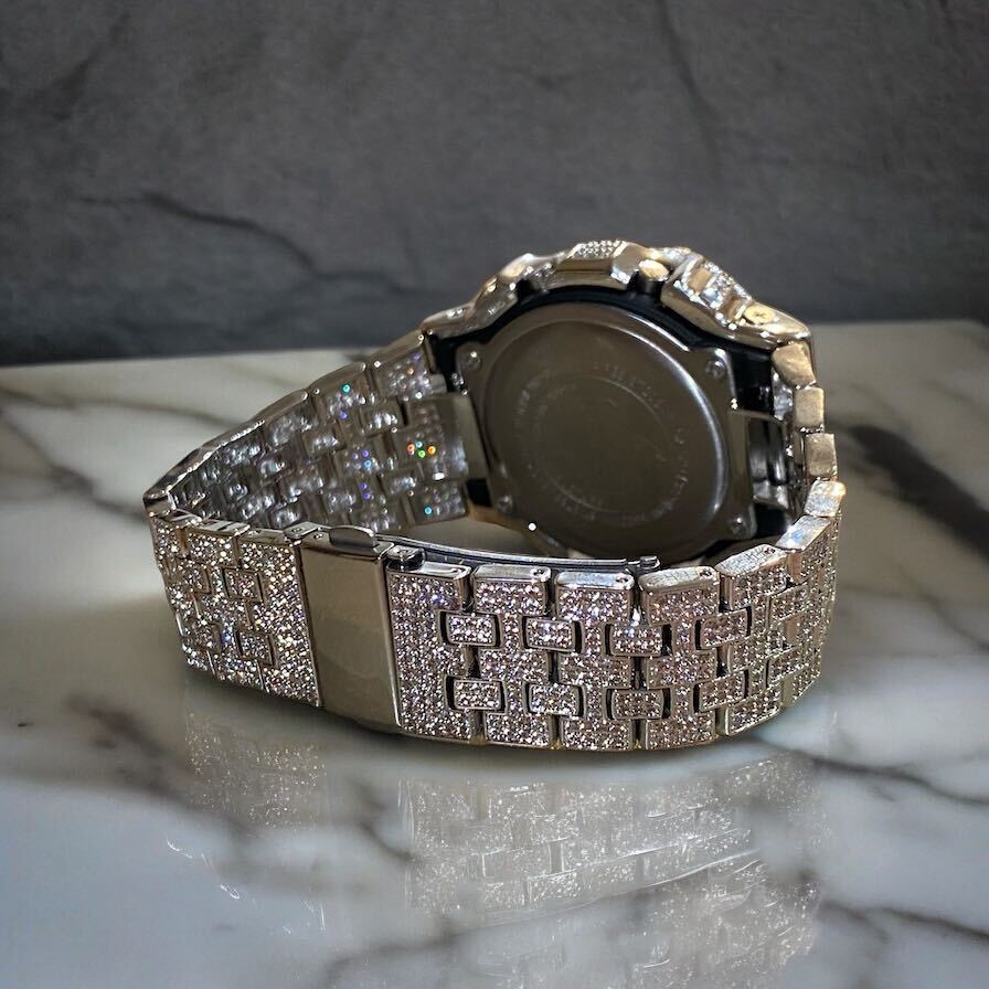 本体付き】G-SHOCK DW5600 カシオーク カスタム Gショック プラチナ