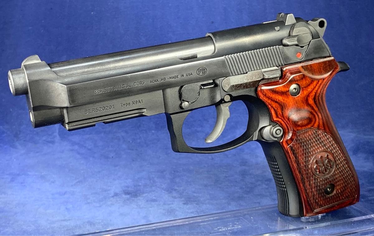 6/2限定値下 激レア 東京マルイ ベレッタ M9A1 リアル刻印塗装 内外