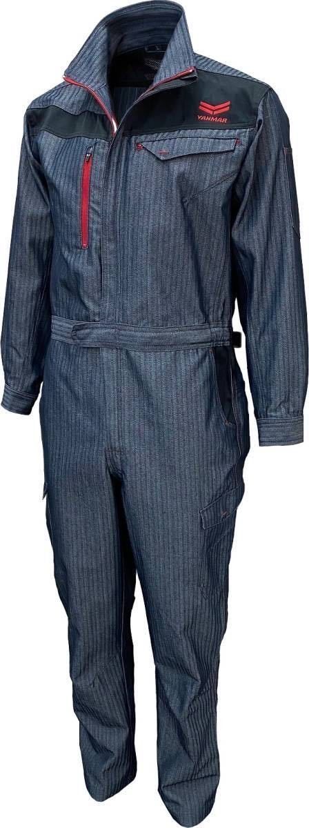 ヤンマー カーボン調 メカニック作業つなぎ size3L｜Yahoo!フリマ（旧