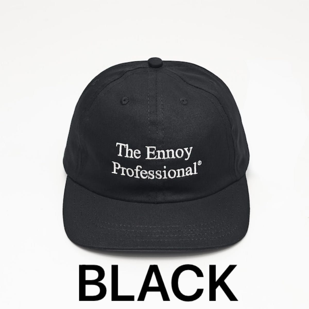 Ennoy COTTON CAP エンノイ コットン キャップ ブラック 24SS 確実本物