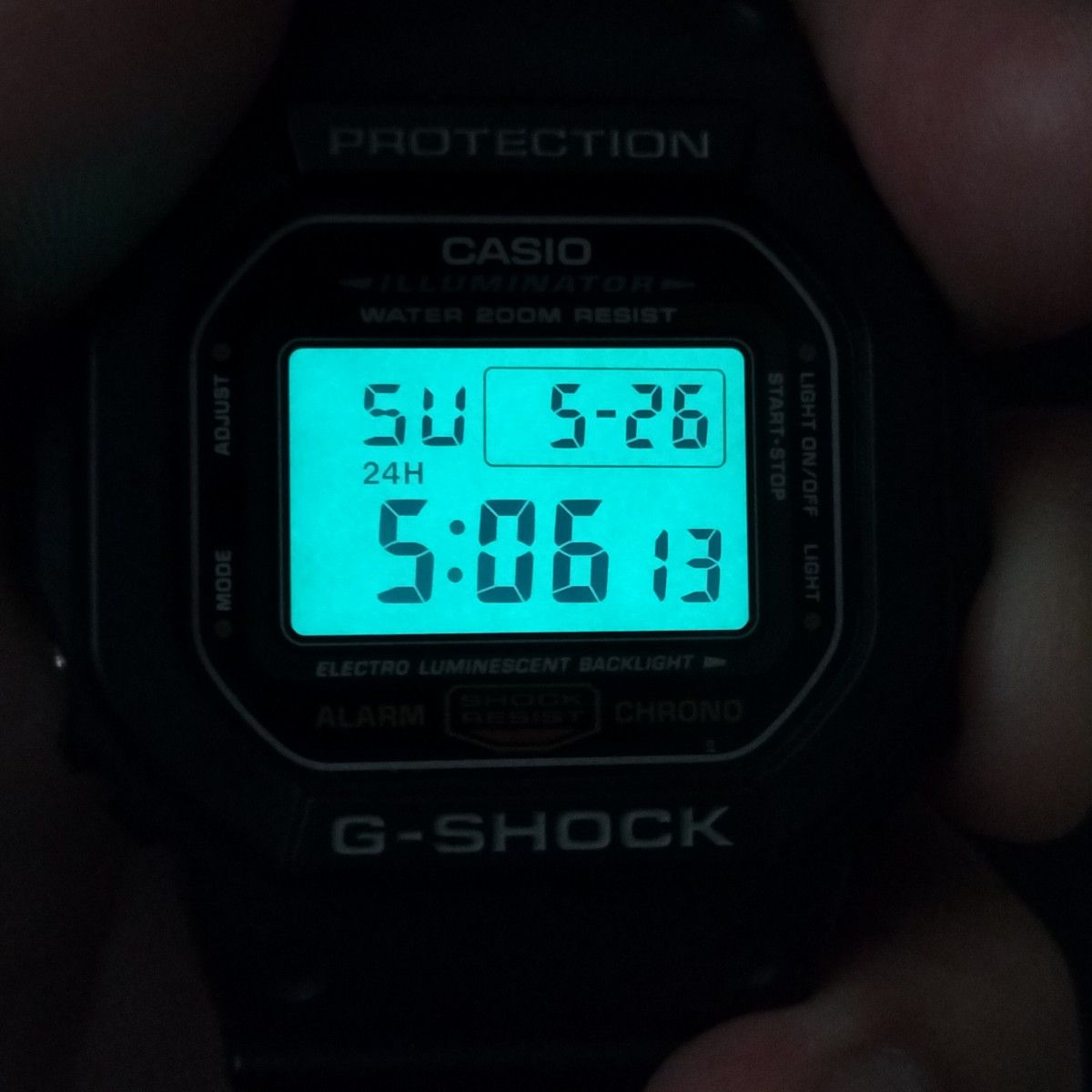 永遠の定番品 ジーショック DW-5600 電池交換済み G-SHOCK カシオ