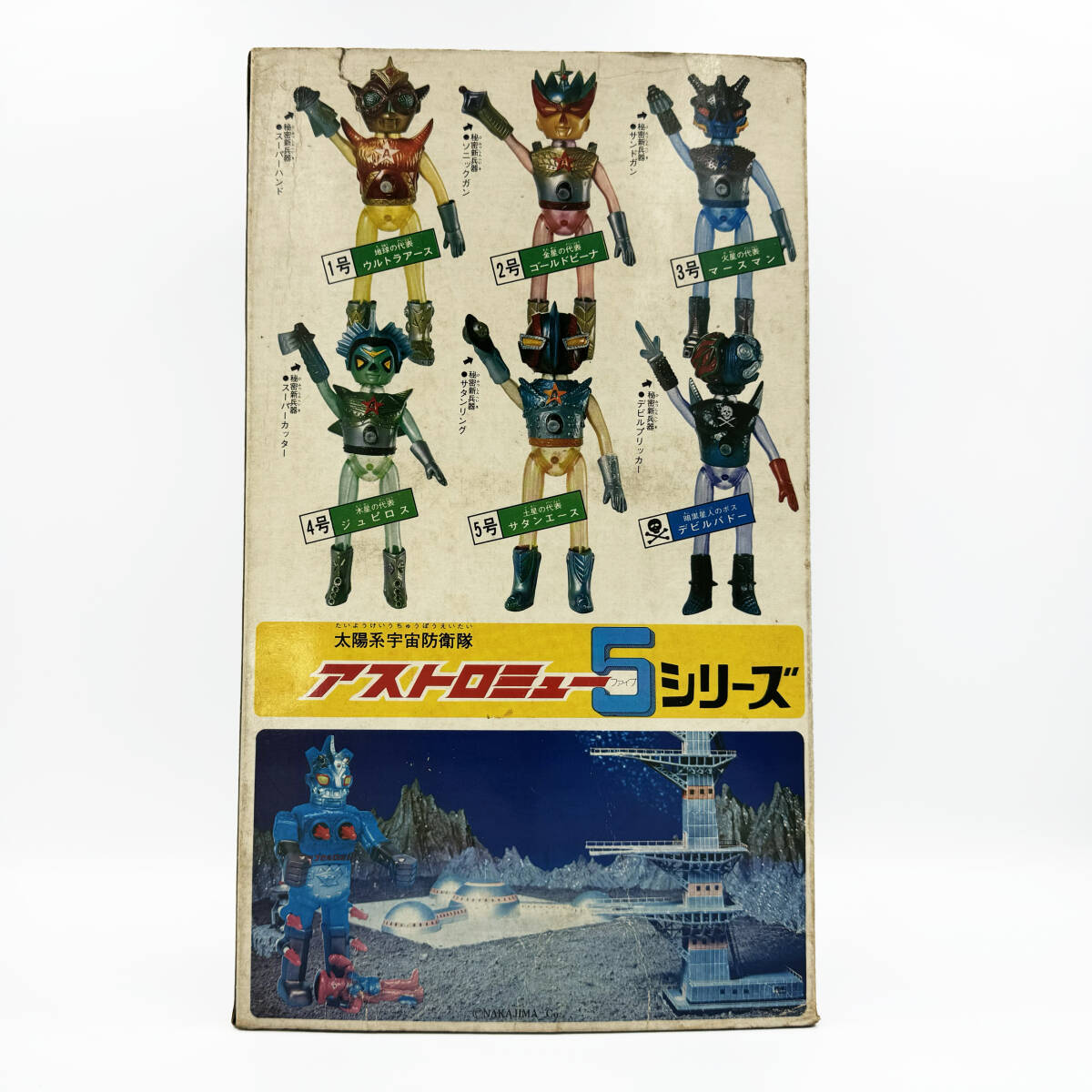 Yahoo!オークション - 当時物 中嶋 アストロミュー5 カプセルロボ G