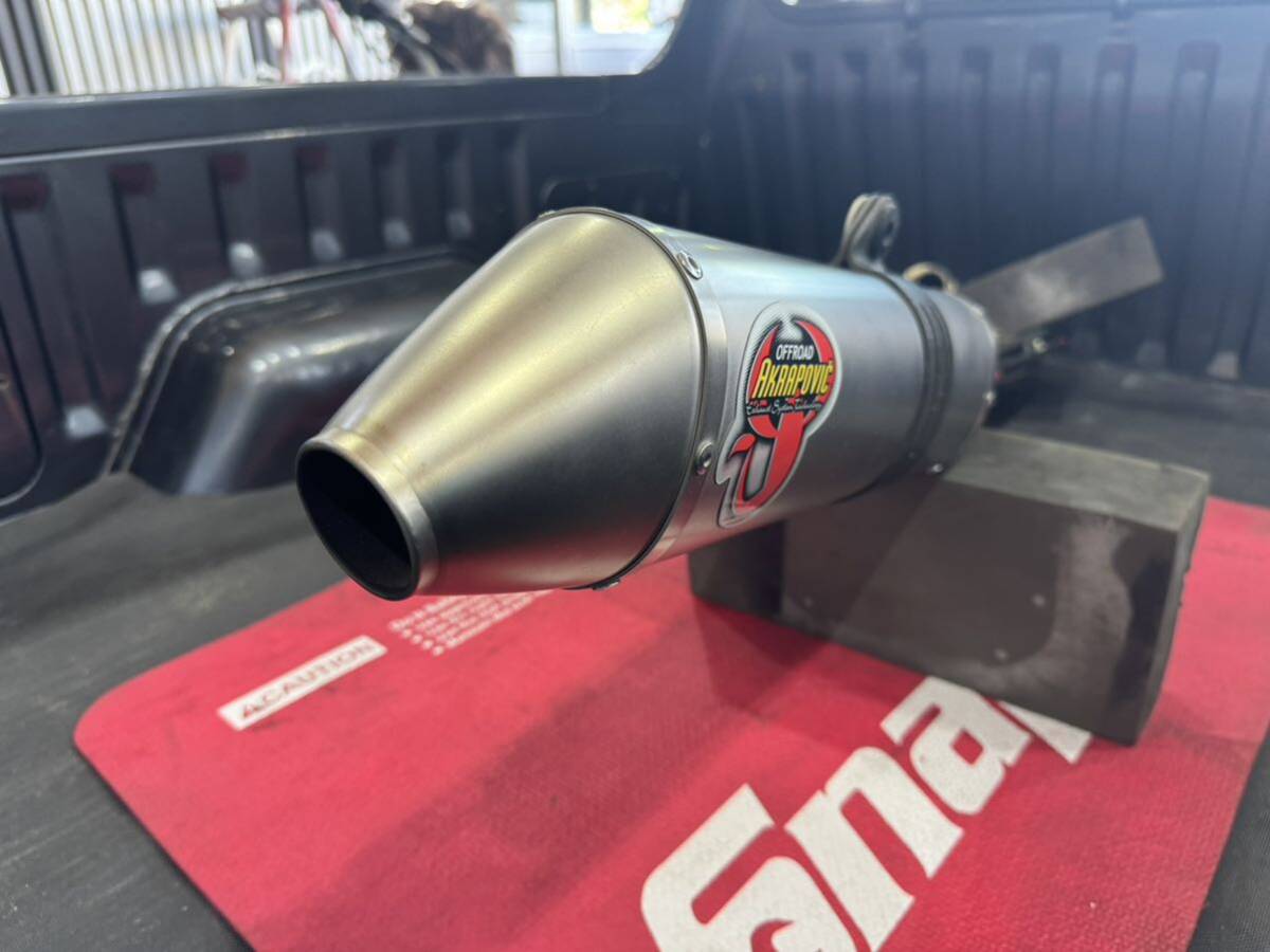 Yahoo!オークション - DR-Z400SM アクラポビッチ マフラー DRZ フルエ