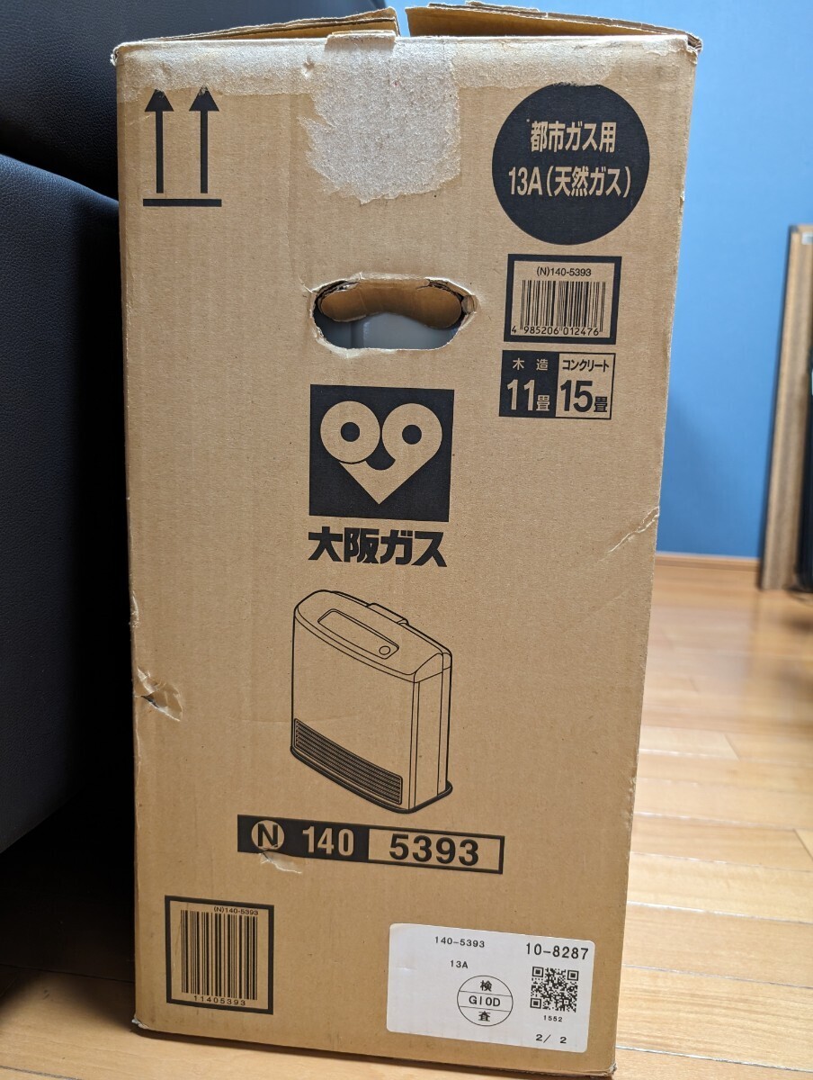 Yahoo!オークション - 大阪ガス 都市ガス用 ガスファンヒーター リンナ