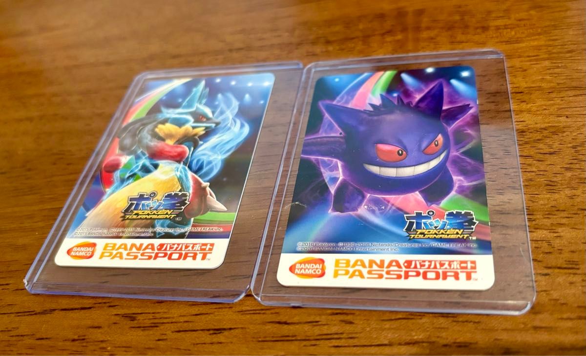 ポッ拳 ポケットモンスター ゲンガー バナパス 3点保護付き バナパス