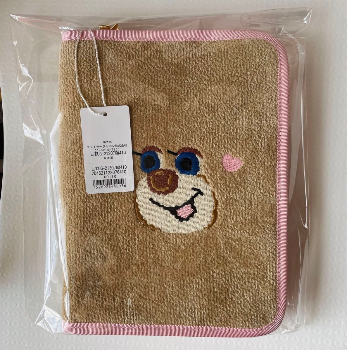 ラブラリーバイフェイラー ドアップテディガール マルチケース ピンク