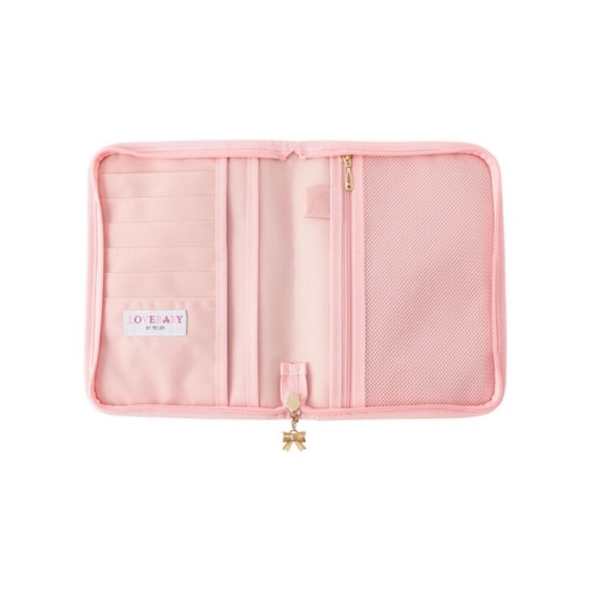 ラブラリーバイフェイラー ドアップテディガール マルチケース ピンク