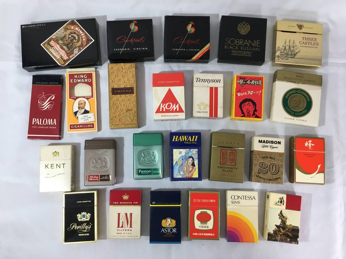 Yahoo!オークション - Z106サ 昭和～【たばこパッケージ/22箱】台湾/中