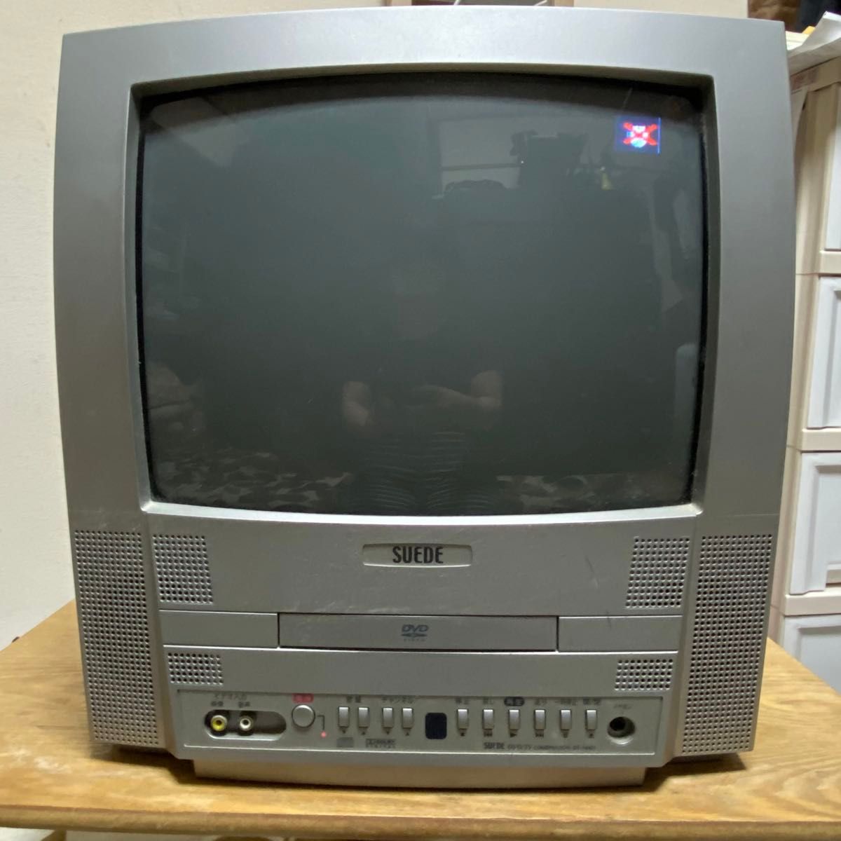 DVD再生可能】船井電機 FUNAI DVDプレーヤー内蔵14型テレビ DT-14AE1