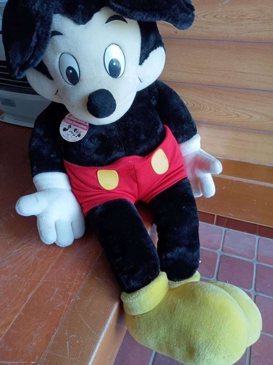Yahoo!オークション - 東京ディズニーランド開園初期 特大ミッキー ぬ