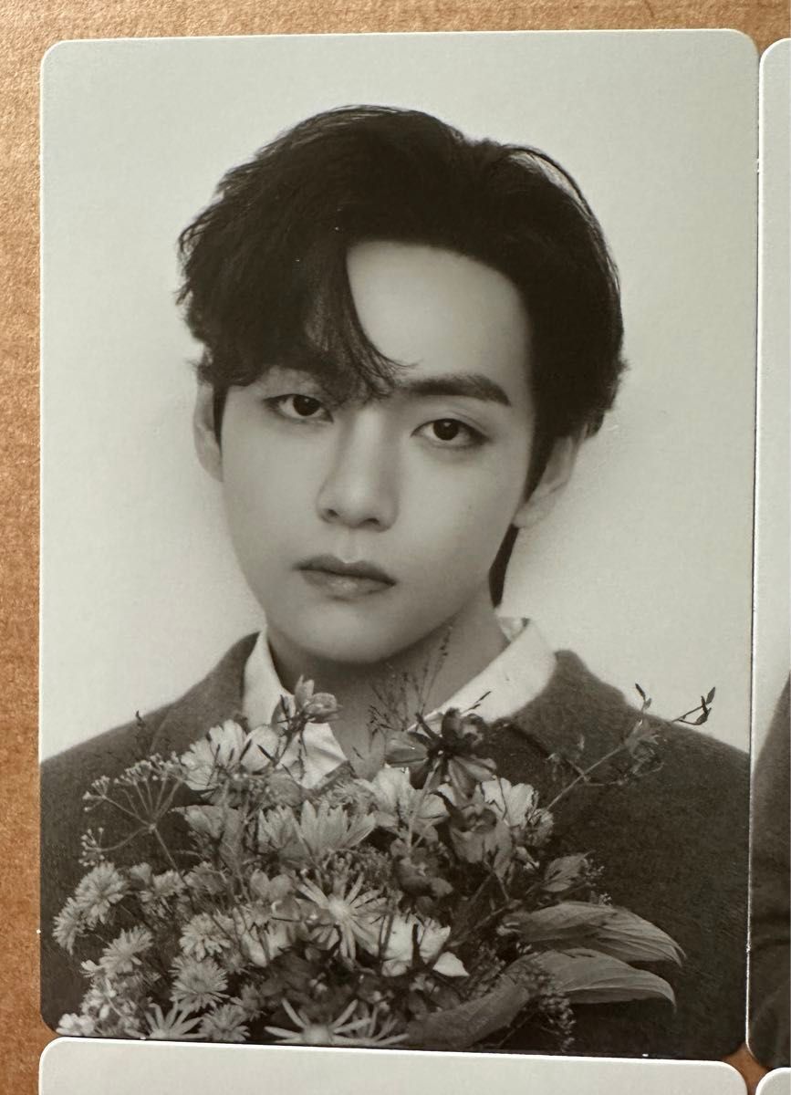 BTS V テテ ミニフォトカード MONOCHROME POP-UP ポップアップ
