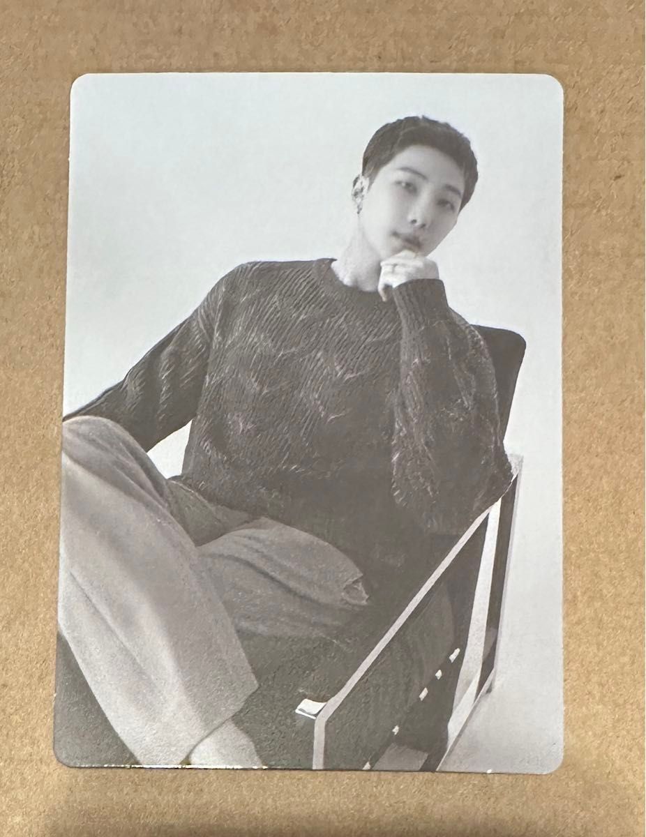 BTS RM ナムジュン ランダムトレカ コンプリートMONOCHROME