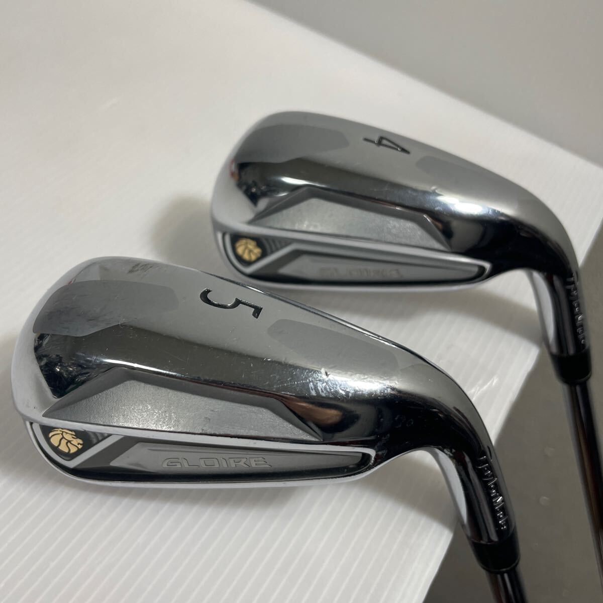 2本セット アイアン型 4番 5番 ユーティリティ テーラーメイド GLOIRE