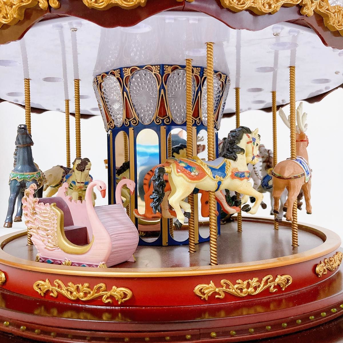 ミスタークリスマス Mr christmas 最大メリーゴーランド 電飾 希少